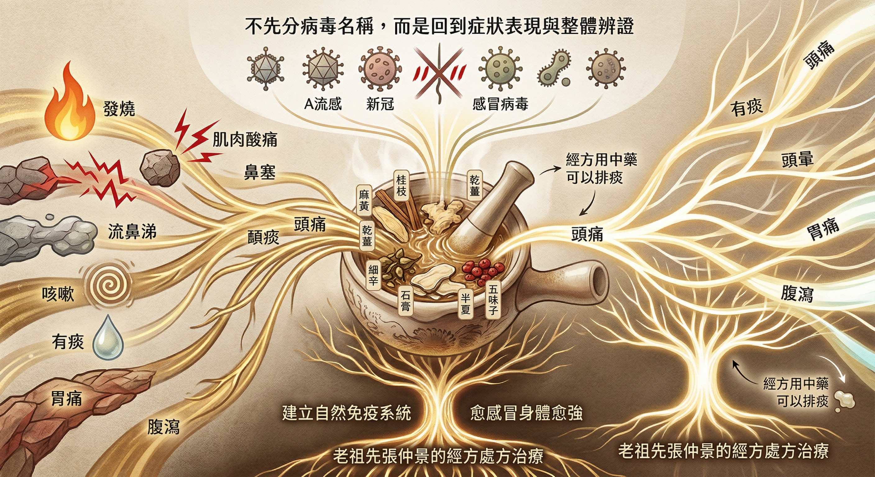 中醫如何有效治療感冒和流感